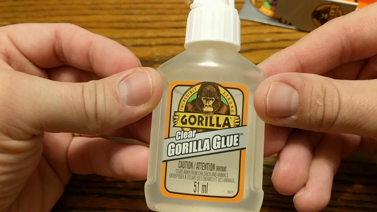 Does Gorilla Glue Dry Clear