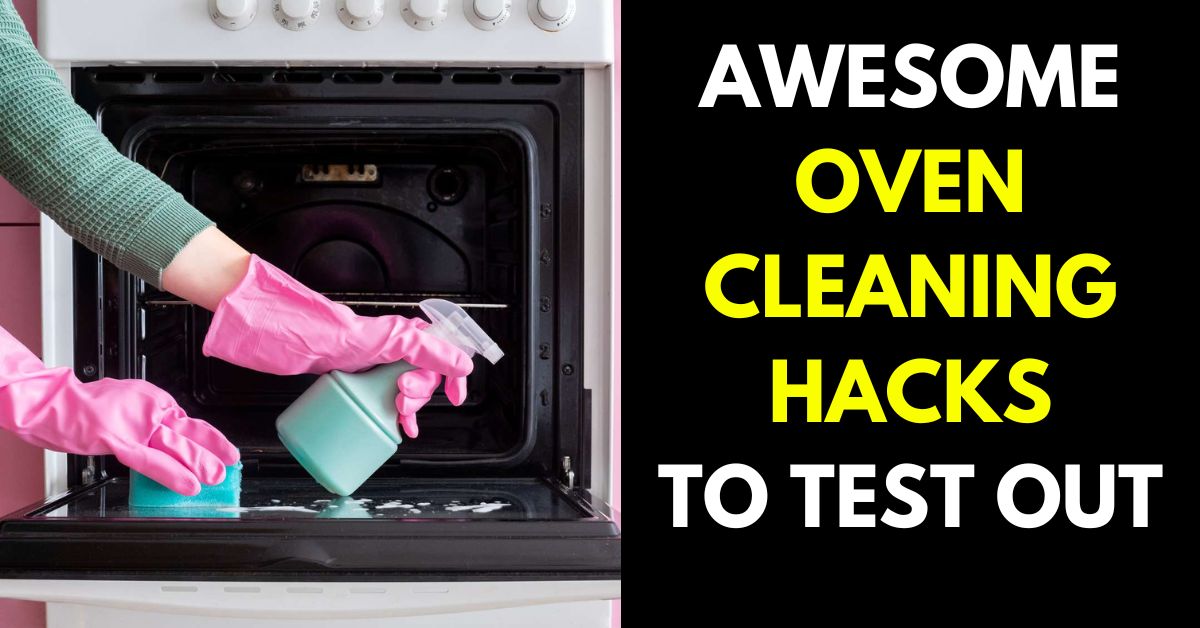 oven cleaning hacks