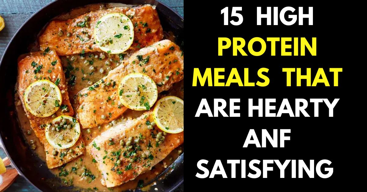 HIGH PROTEIN MEALS